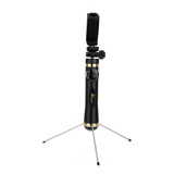 Mini Tripé + Bastão Para Smartphone Com Bluetooth Até 70cm