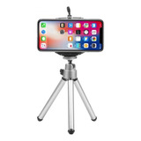 Mini Tripé De Mesa Rosca Universal Com Adaptador Suporte Cel