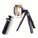 Mini Tripé De Mesa TriPod Suporte Para Celular 360 Até 28 Cm