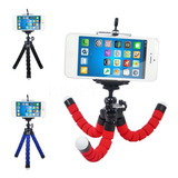 Mini Tripé Universal Articulado Octopus P/ Celulares Cameras