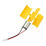 Mini Turbina Eólica - Gerador Com Led