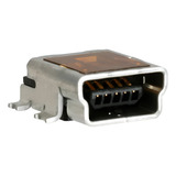 Mini Usb Tipo B Conector Pcb Com 10 Peças