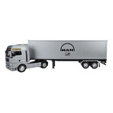 Miniatura Caminhão Man Tg510a Container 1:32 Welly