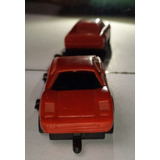 Miniatura Carrinho Glasslite Vermelho De Plástico B893
