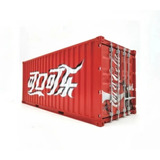 Miniatura Container Conteiner Coca Cola Coke Diorama 1/20