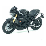 Miniatura De Moto Triumph Speed Triple Preto 1:18 Burago