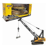 Miniatura Guindaste De Construção Diecast - 1/50 Cor Amarelo