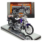 Miniatura Harley Davidson Fxsts Springer Softail 2001 1/18