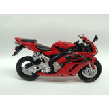 Miniatura Honda Cbr 1000rr 2005 Vermelha 1:12 New Ray