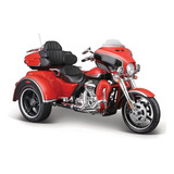 Miniatura Maisto Harley Davidson Cvo Tri Glide 32337 - 1/12