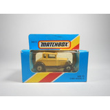 Miniatura Matchbox Lesney - Mb73 - Ford Model A - 1981