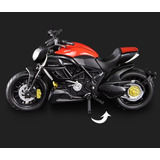 Miniatura Moto 1:18 Ducati Diavel Com Nota Fiscal