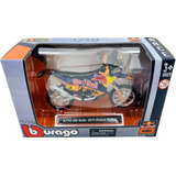 Miniatura Moto 450 Rally Dakar Red Bull 1 Burago 1/18