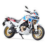 Miniatura Moto Africa Twin Adventure 1:18 Bburago