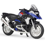 Miniatura Moto Bmw R1200 Gs 2017 Azul 1:18 Maisto Maisto