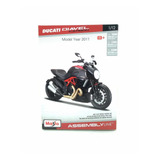 Miniatura Moto Ducati Diavel Carbon Kit Montar 1:12 Maisto