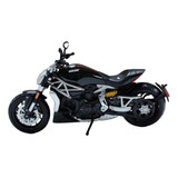 Miniatura Moto Ducati X Diavel S Preta Escala 1:12