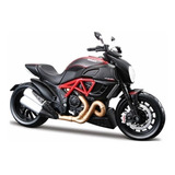 Miniatura Moto Esportiva Ducati Diavel Carbon Motinha Maisto
