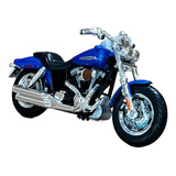 Miniatura Moto Harley Davidson Fxdfse Cvo Fat Bob 1:18