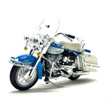Miniatura Moto Hd Flh Electra Glide 1966 S. 44 1:18 Maisto