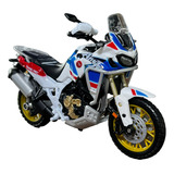 Miniatura Moto Honda Africa Twin Adventure Burago 1:18