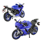 Miniatura Moto Honda Bmw Kavazaki Suzuki Metal 1:18 Grau Top