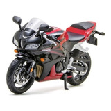 Miniatura Moto Honda Cbr 600rr Vermelha Maisto 1/12