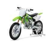 Miniatura Moto Kawasaki Kx 250f Trilha Motocross Maisto 1/18