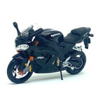 Miniatura Moto Kawasaki Ninja Zx-10r 2010 Preta 1:12 Maisto