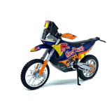 Miniatura Moto Ktm 450 Rally 2019 Red Bull 1:18 Burago
