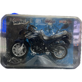 Miniatura Moto Tiger Azul Metal - Maisto