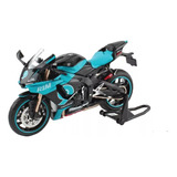 Miniatura Moto Yamaha R1m Racing 1:12 - 17,5cm Luz/som Novo