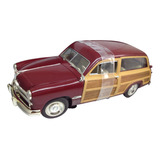 Miniatura Motor City 1/18 1949 Ford Woody Wagon Maravilhosa!