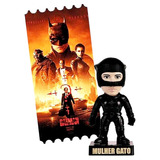 Miniatura Mulher Gato Card The Batman Cinemark Nerd Geek