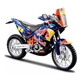 Miniatura Red Bull Ktm 450 Rally Dakar - Burago 1:18 Moto