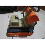 Miniatura Trator Pá Carregadeira De Esteiras Elka