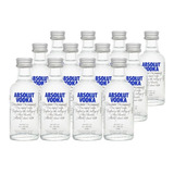 Miniatura Vodka Absolut 12unidades Vodka 