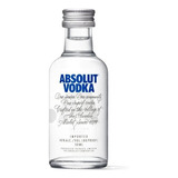 Miniatura Vodka Absolut 50ml Nova Embalagem