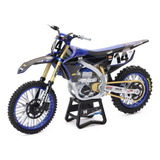 Miniatura Yamaha Dylan Ferrandis Yz450f Motocross 1:12 18cm