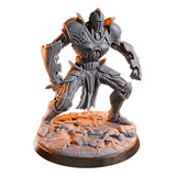 Miniaturas Forja Da Fênix Sentinela Com Armadura Rpg D&d