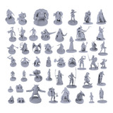 Miniatures Set Path Gaming Heroes And Monsters For Rpg (50)