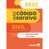 Minicódigo Civil E Constituição Federal - 28ª Edição 2022, De A Saraiva. Editora Saraiva Educação S. A., Capa Mole Em Português, 2022