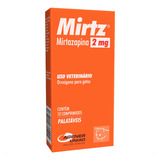 Mirtz 2 Mg Mirtazapina Oral Para Gatos 12 Comprimidos