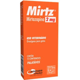 Mirtz 2mg Agener 12 Comprimidos Estimula O Apetite De Gatos