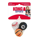 Mistura De Cores Kong Sport Balls Xs Dog Balls X3 Unidades