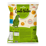 Mistura Para Papagaio Alimento Canto Nativo Papagaio 8kg