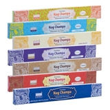 Mix Incenso Vareta Darshan Nag Champa Massala 7 Caixas Mix03 Fragrância Mix 03