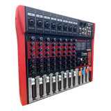 Mixer 8 Canais Bluetooth Pc Bivolt Phantom Mr802 Soundvoice 100v/240v