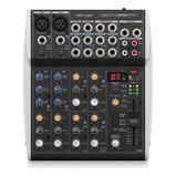 Mixer Analógico Behringer Xenyx 1002sfx De 10 Entradas