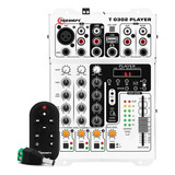 Mixer Equalizador Mesa De Som Player Taramps T0302 Microfone